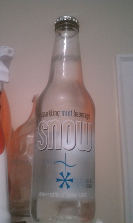 Snow Sparkling Mint Beverage