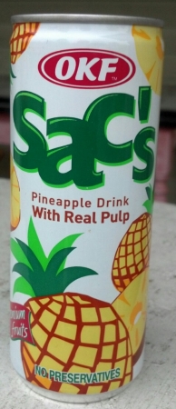 OKF Sac's Pineapple Drink with Real Pulp