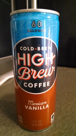 High Brew Cold Brew Coffee Mexican Vanilla