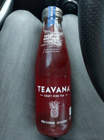 Teavana Craft Iced Tea Pineapple Berry Blue