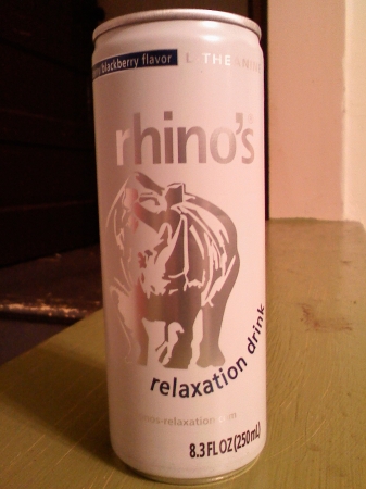 Rhino's Relaxation Drink Blueberry Blackberry