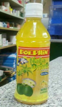 Captain Dolphin Nata Drink Mango Flavoured