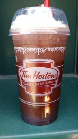 Tim Horton's Iced Coffee Mocha