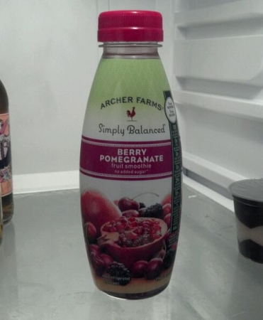 Archer Farms Simply Balanced Berry Pomegranate Fruit Smoothie