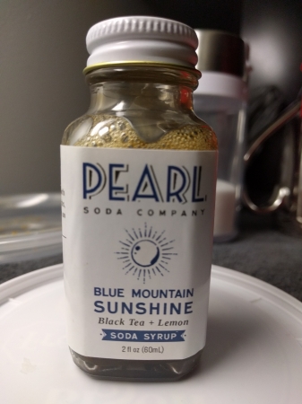 Pearl Soda Company Soda Syrup Blue Mountain Sunshine (Black Tea + Lemon)