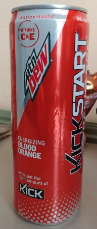 Mountain Dew Kickstart Energizing Blood Orange