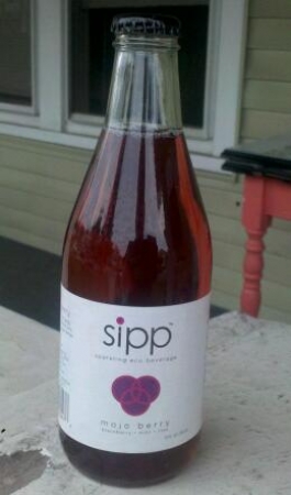 Sipp Sparkling Eco Beverage Mojo Berry