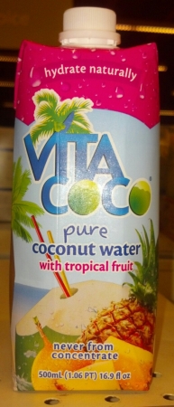 Vita Coco Pure Coconut Water With Tropical Fruit
