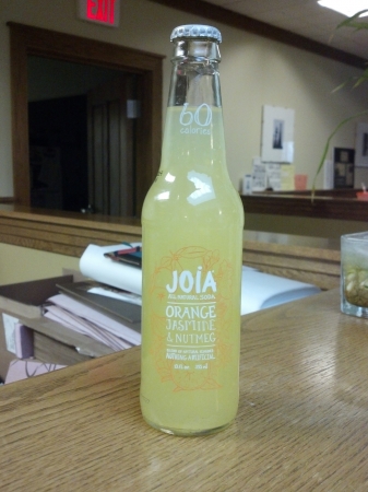 Joia All Natural Soda Orange Jasmine & Nutmeg