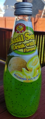 Honey Bee Basil See Drink with Melon Flavor