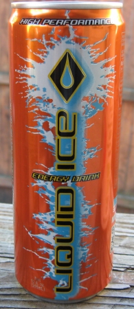 Liquid Ice Energy Drink Orange