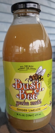 Busy Bee Yerba Mate Ginger Limeade