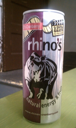 Rhino's Natural Energy & Fruit Cranberry