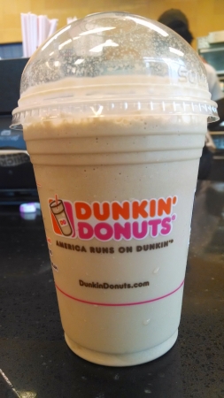 Dunkin' Donuts Coolatta Hazelnut Swirl