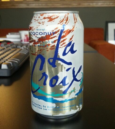 La Croix Sparkling Water Coconut